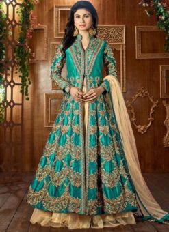 Miraamall Designer Silk Salwar Suit