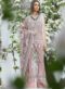 Sublime Grey Georgette Designer Dress