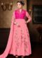 Charming Pink Georgette Designer Anarkali Salwar Kameez