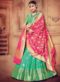 Wedding Wear Pink Banarasi Silk Lehenga Choli