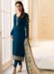 Kareena Kapoor Satin Silk Party Wear Churidar Suit