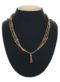 Preerty Looking Golden Color Necklace Set