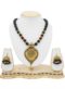 Beautified With Stone And Moti Work Necklace Set