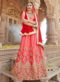 Superb Pink Wedding Wear Silk Lehenga Choli