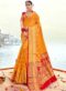 Wonderful Blue Banarasi Silk Wedding Wear Saree