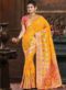 Adorable Pink Banarasi Silk Saree