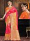 Stupendous Pink Banarasi Silk Saree