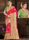 Amazing Green Banarasi Silk Saree