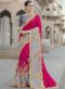 Delightful Pink Banarasi Silk Wedding Wear Saree