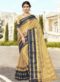 Lovely Yellow Traditional Cotton Silk Saree
