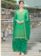 Magnificent Magenta Shaded Georgette Designer Patiyala Salwar Kameez