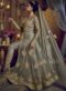 Majestic Wine Net Designer Wedding Anarkali Salwar Suit