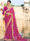 Stunning Red Georgette Traditional Bandhej Saree