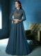 Elegant Black Georgette Embroidered Work Designer Anarkali Suit