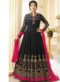 Charming Black Georgette Designer Party Wear Anarkali Salwar Kameez