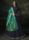Exquisite Green Georgette Designer Anarkali Sawlar Kameez