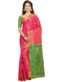 Winsome Green Silk Designer Jacquard Print Traditional Saree