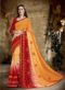 Palak Ambious Red Party Wear Saree