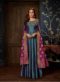 Gowns - Indian Evening Party Wear Gown- Bottel Green Gowns