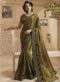 Lavish Sea Green Silk Party Wear Designer Saree