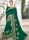 Appealing Red Art Silk Embroidered Work Party Wear Saree