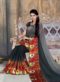 Lovely Grey Georgette Printed Casual Wear Saree