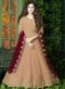 Significant Pink Georgette Embroidered Work Designer Anarkali Salwar Kameez