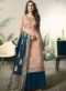 Beautiful Beige Silk Designer Pakistani Salwar Kameez
