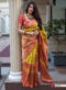 Hitansh Multi Color Designer Banarasi Silk Saree