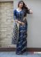 Hitansh Blue Designer Banarasi Silk Saree