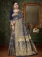 Maroon Silk Zari Weaving Traditional Saree