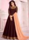 Shamita Shetty Blue Silk Designer Anarkali Salwar Suit