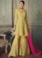 Maroon Georgette Embroidered Work Pakistani Suit