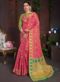 Red Silk Zari Weaving Wedding Saree