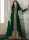 Brown Georgette Embroidered Work Designer Anarkali Sawlar Suit