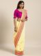 Pink Jacquard Silk Zari Weaving Traditional Saree