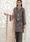 Peach Georgette Designer Pakistani Suit
