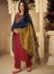 Buy Designer Pure Jam Silk Cotton Party Wear Salwar Suit