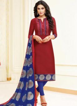 Designer Casual Wear Pure Modal Silk Salwar Suit