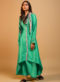 Amazing Peach Aaria Silk Designer Party Wear Salwar Kameez