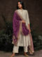 Jazzy Beige Aaria Silk Designer Party Wear Salwar Kameez