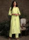 Gajri Partywear Designer  Embroidered Work Soft Net  Pakistani Suit