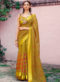 Designer Multicolor Casual Wear Printed Cotton Silk Saree