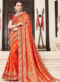 Amazing Green Silk Designer Wedding Wear Saree