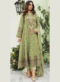 Pista Green Georgette Designer Pakistani Suit