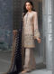 Black Net And Georgette Embroidered Work Designer Pakistani Suit