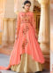 Pink Silk Embroidered Floor Length Anarkali Suit