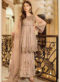 Peach Georgette Designer Party Wear Pakistani Concept Sharara Suit