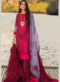 Alluring Cream Georgette Designer Pakistani Suit