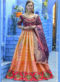 Gajri Banarasi Silk Wedding Wear Lehenga Choli